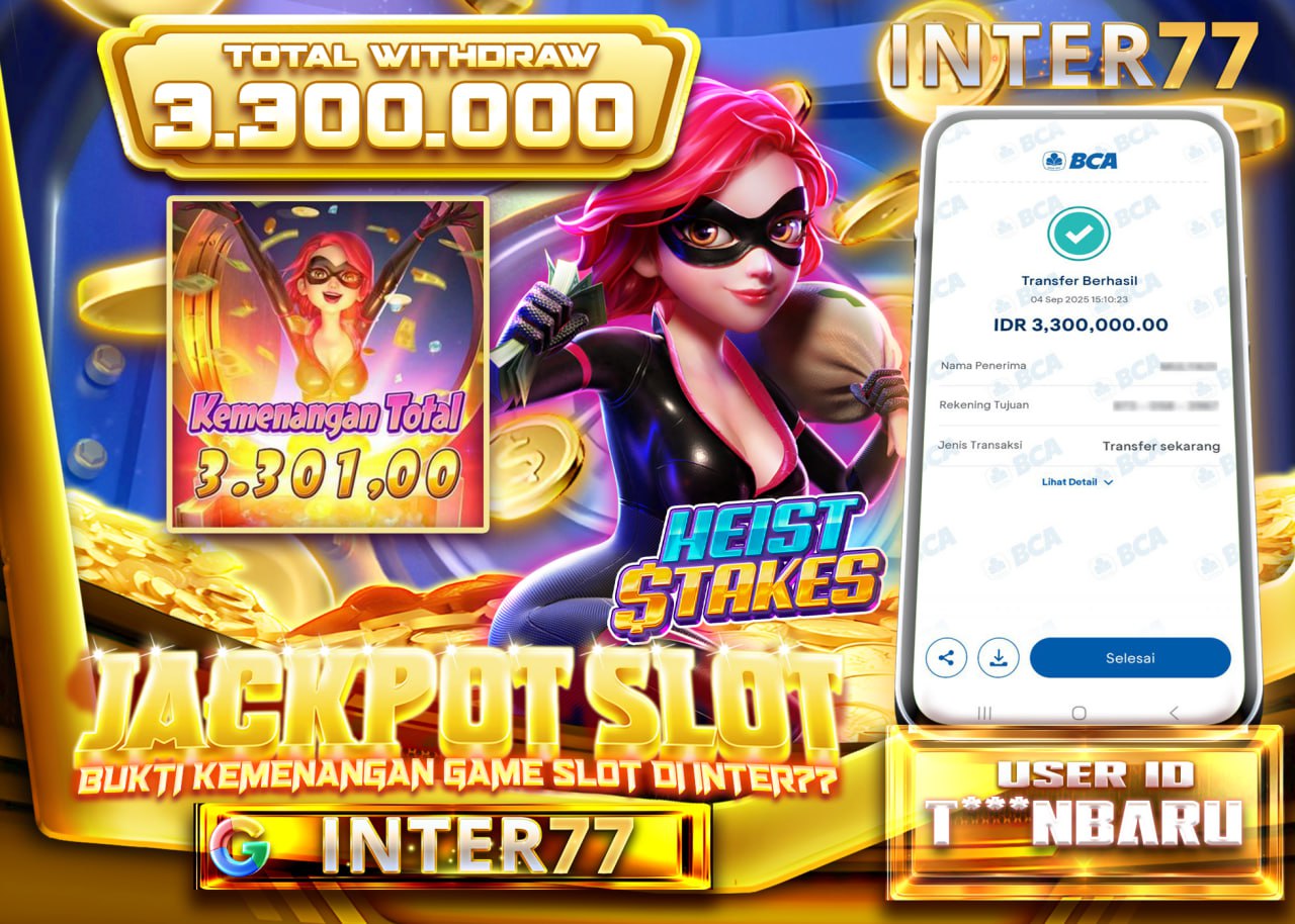 T***NBARU JACKPOT HEIST STAKES Rp.3.300.000 - LUNAS