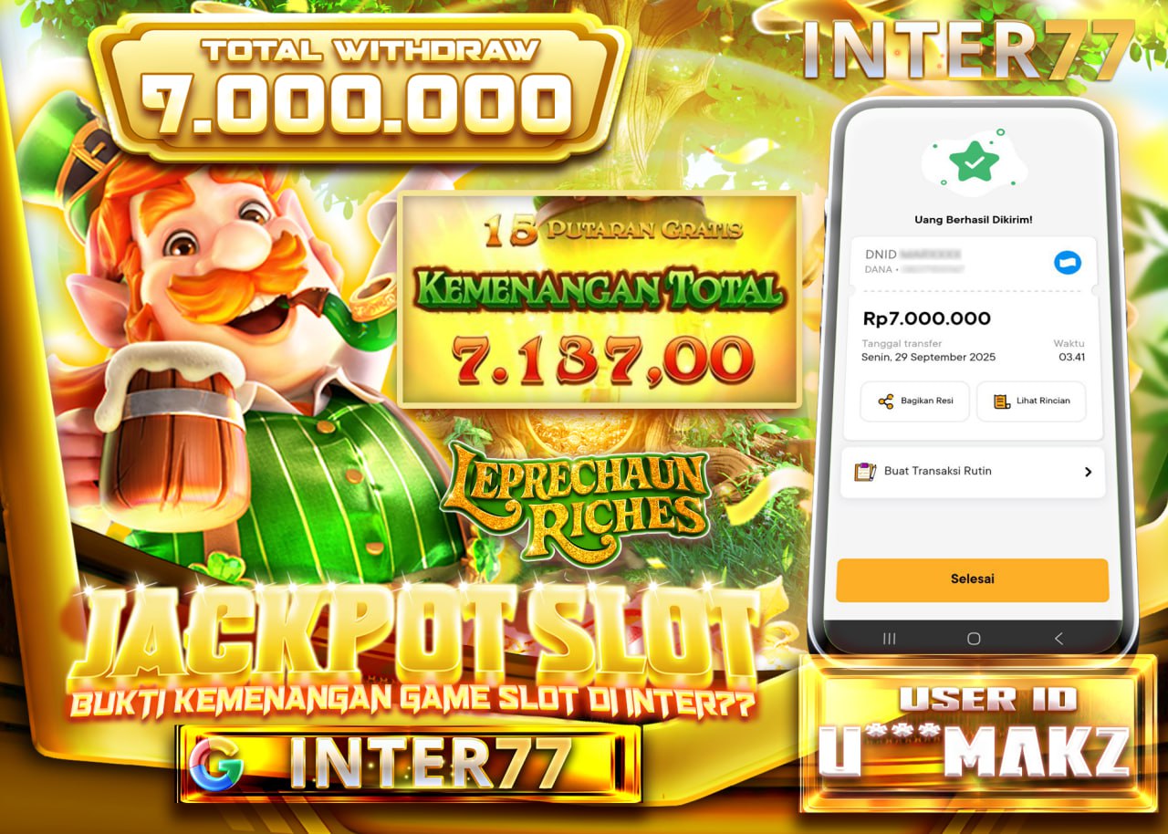 U***MAKZ JACKPOT LEPRECHAUN RICHES Rp 7.000.000 - LUNAS