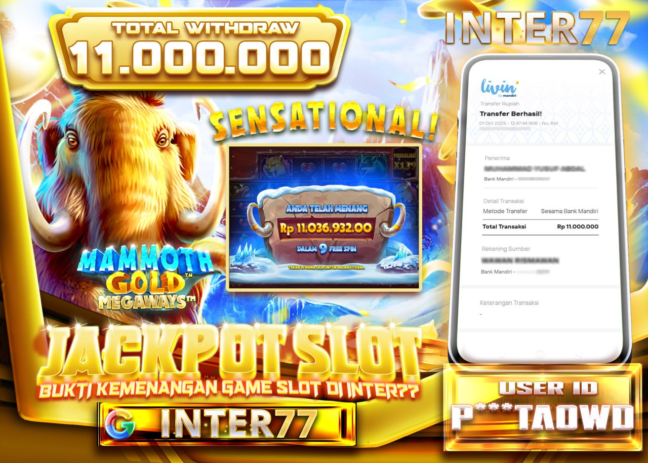 P***TAOWD JACKPOT MAMMOTH GOLD Rp 11.000.000 - LUNAS