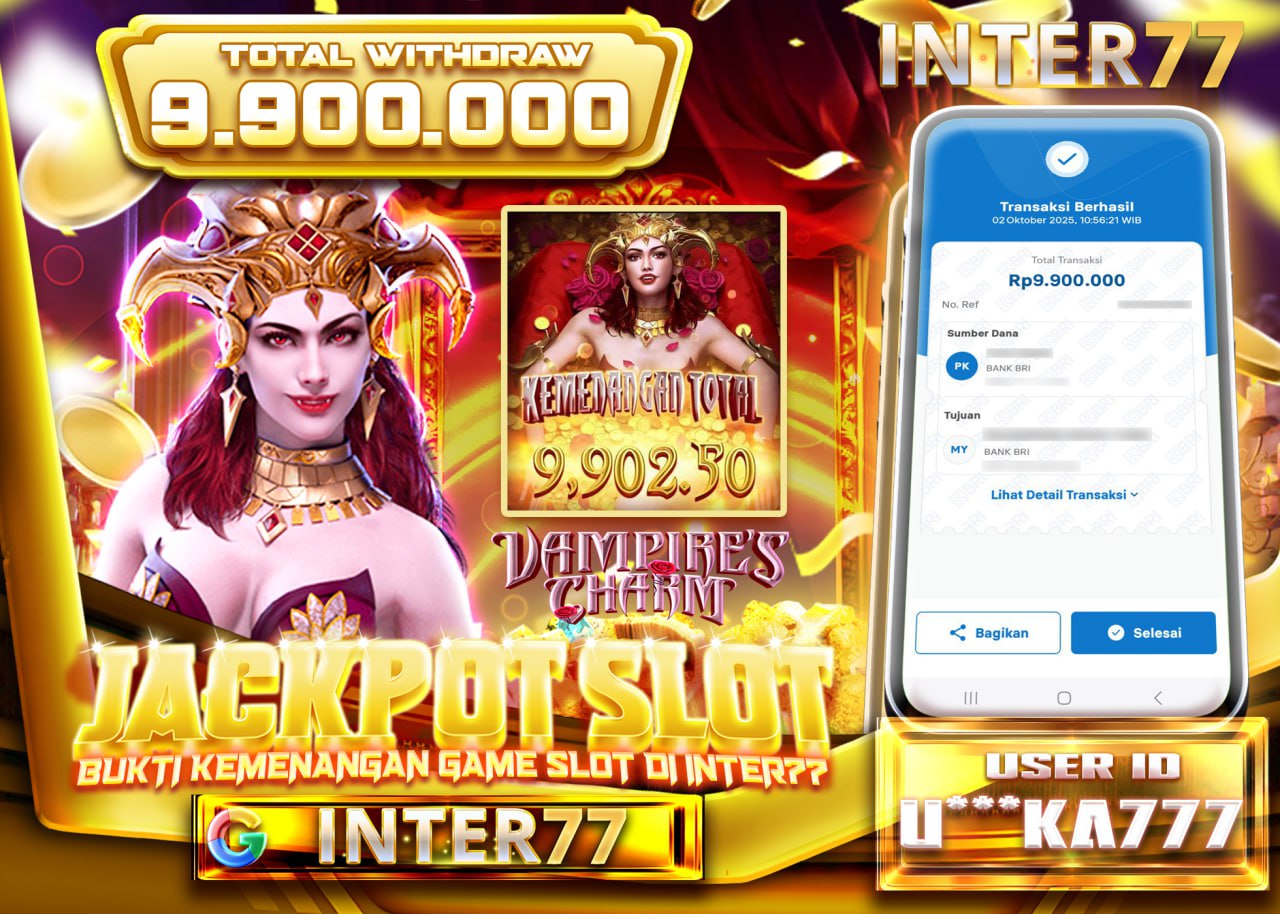 U***KA777 JACKPOT VAMPIRES CHARM Rp 9.900.000 - LUNAS